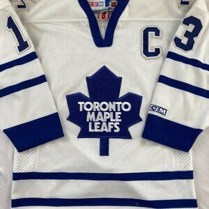 Vintage Mats Sundin Toronto Maple Leafs CCM Youth Jersey TML